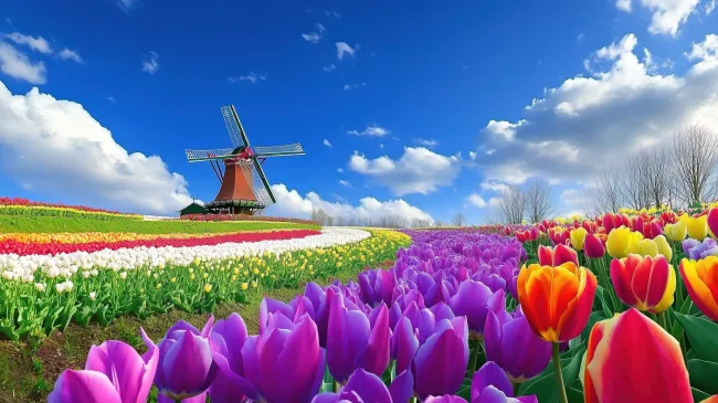 Dutch tulips
